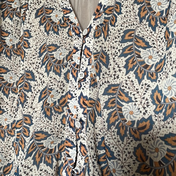 Tiny by Anthropologie Boho Printed Romper - Picture 7 of 8